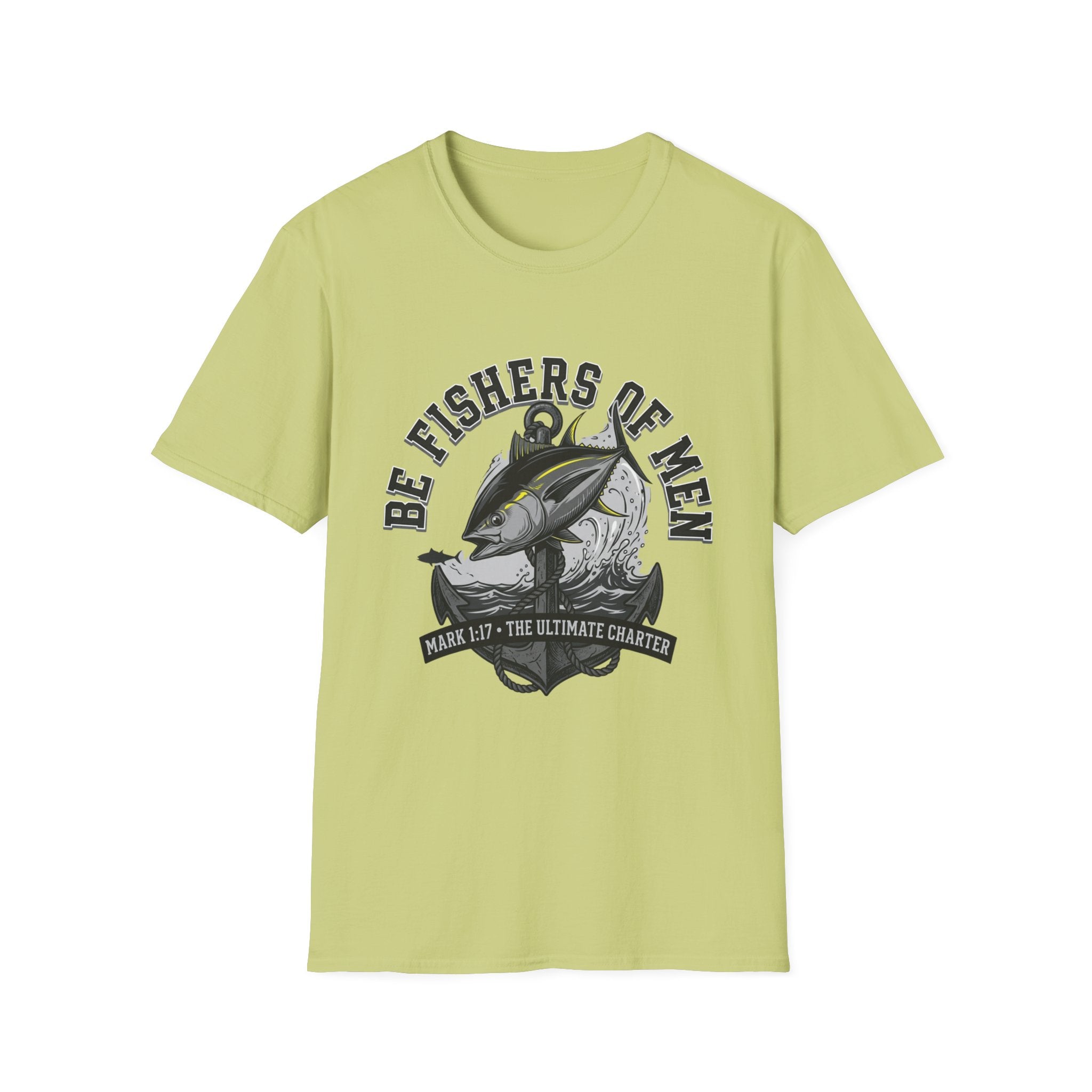 Tuna Anchor Fisher of Men T-Shirt