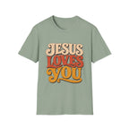 Jesus Loves You 70s T-Shirt