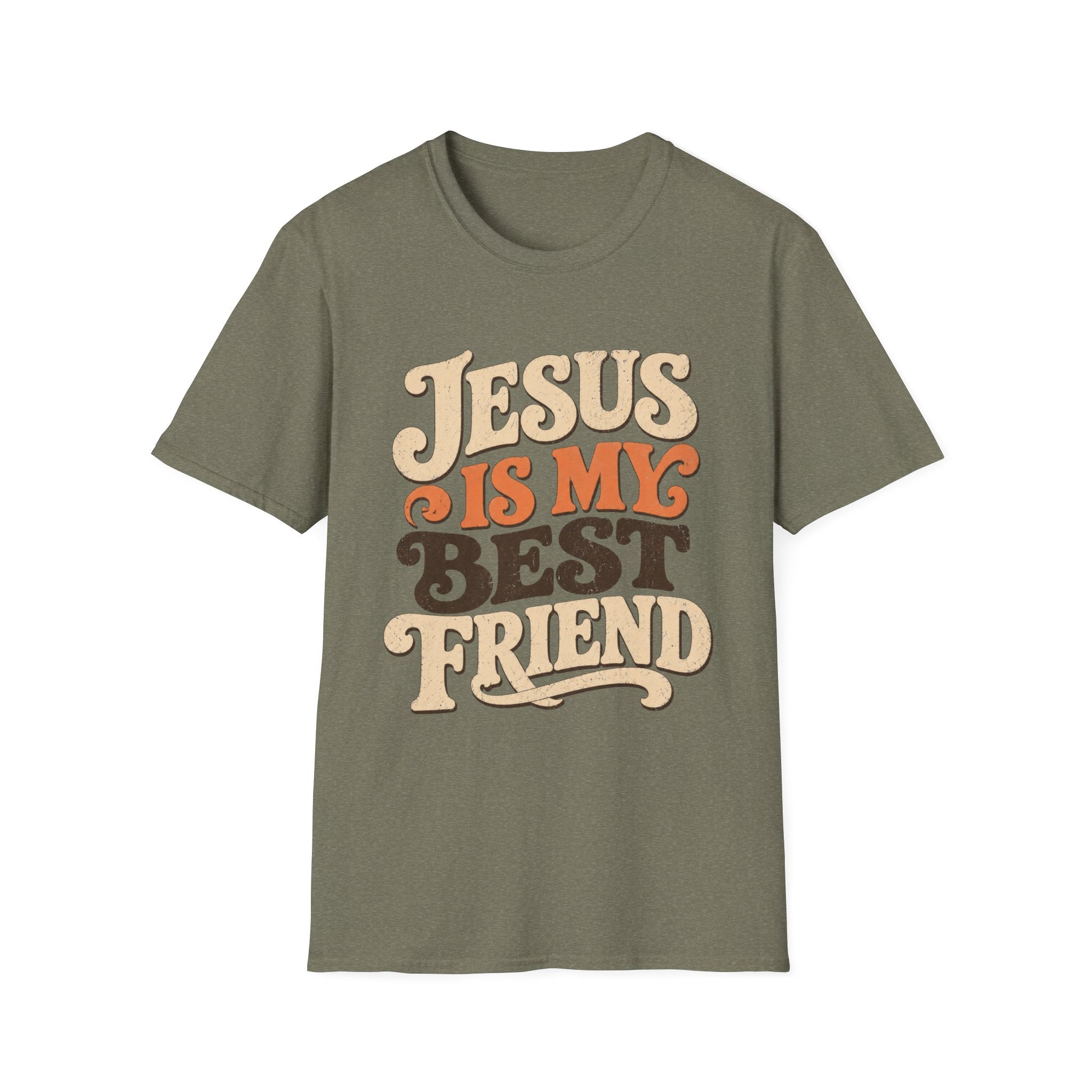 Jesus is My Best Friend 70s T-Shirt