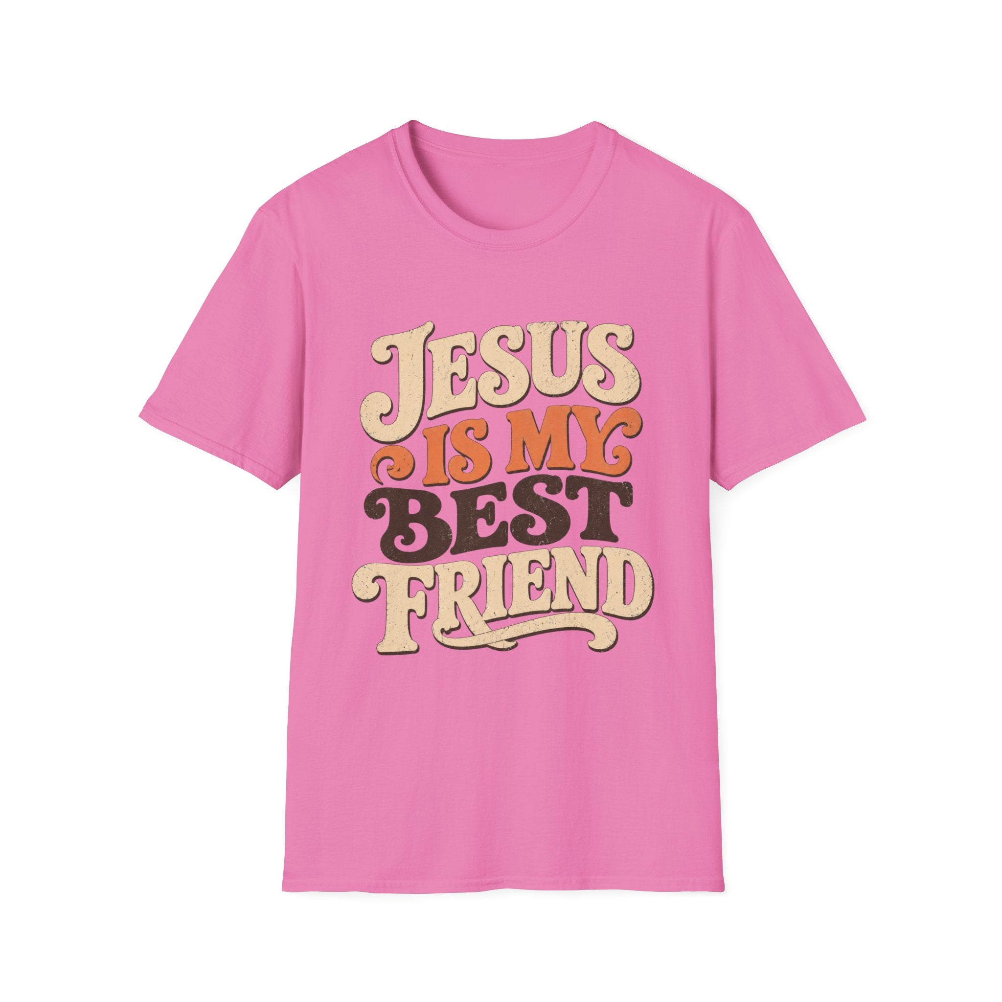 Jesus is My Best Friend 70s T-Shirt