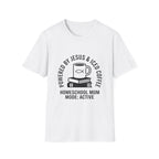 Powered By Jesus and Iced Coffee T-Shirt