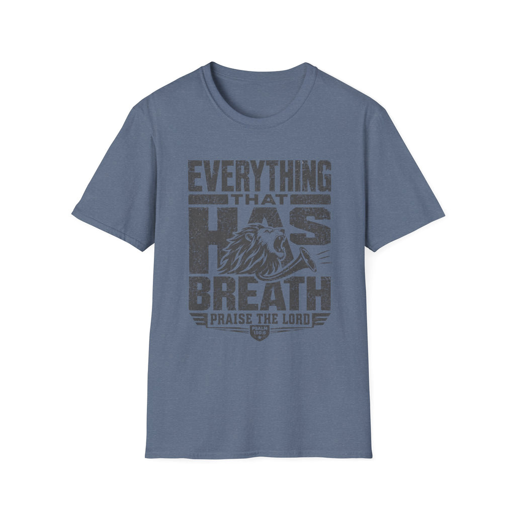 Let Everything that has Breath Praise the Lord Lion T-Shirt