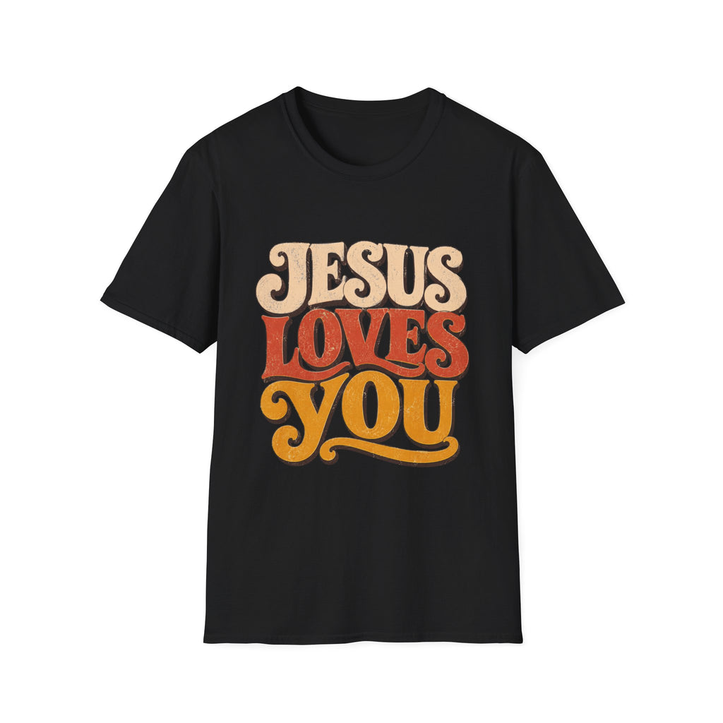 Jesus Loves You 70s T-Shirt