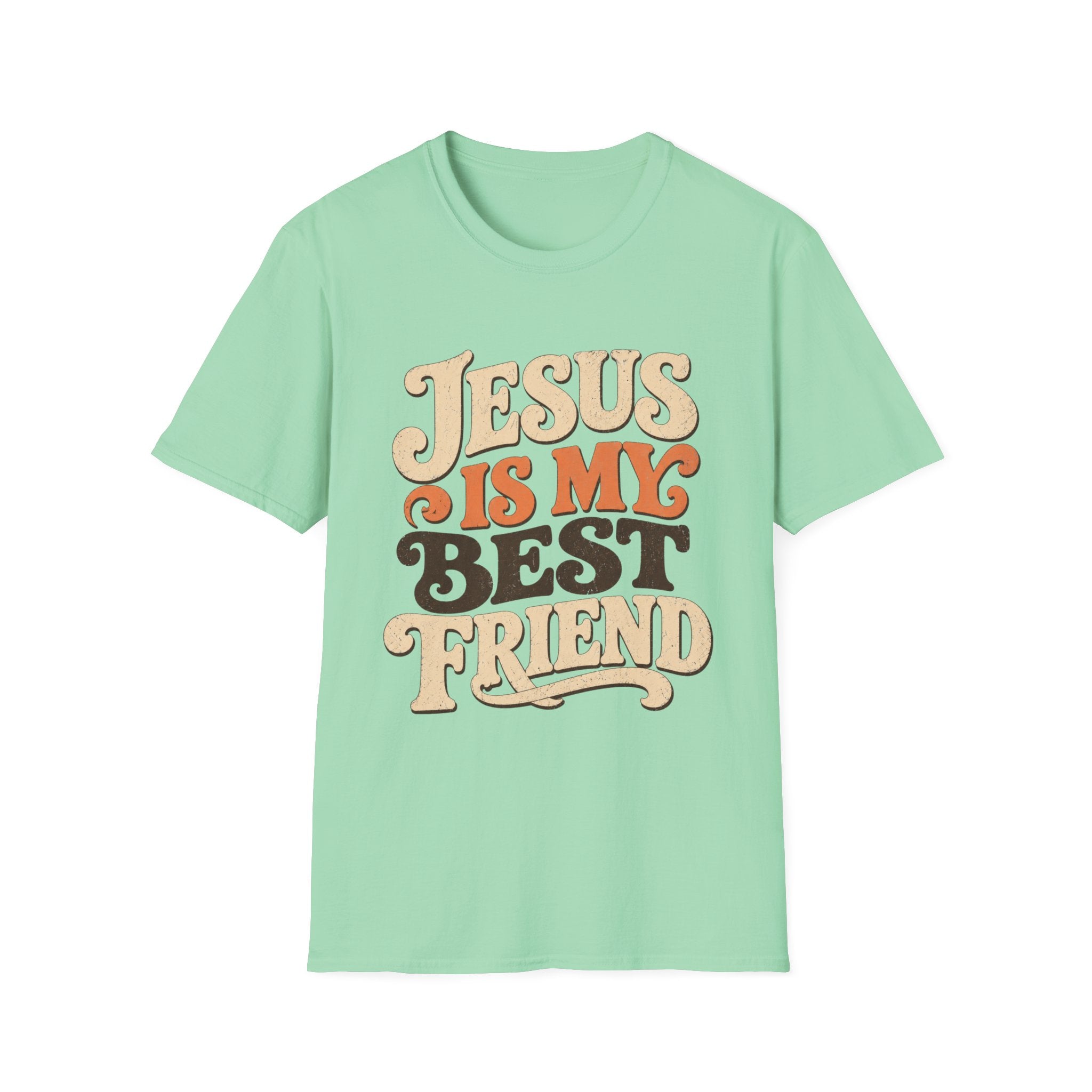 Jesus is My Best Friend 70s T-Shirt