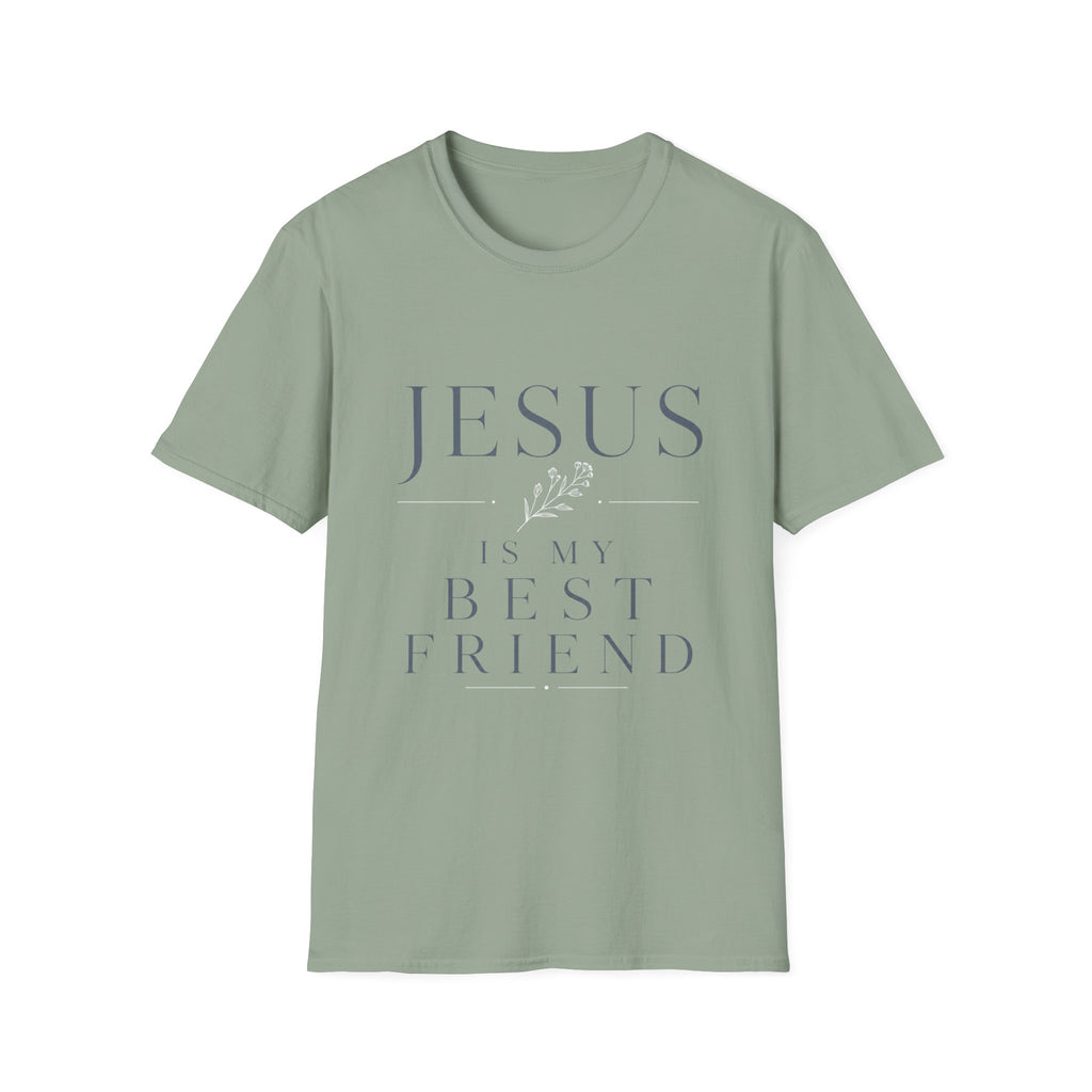 Jesus is My Best Friend Floral T-Shirt