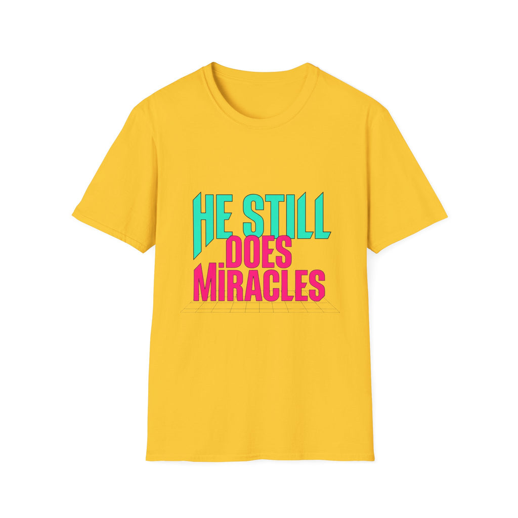 He Still Does Miracles Retro T-Shirt