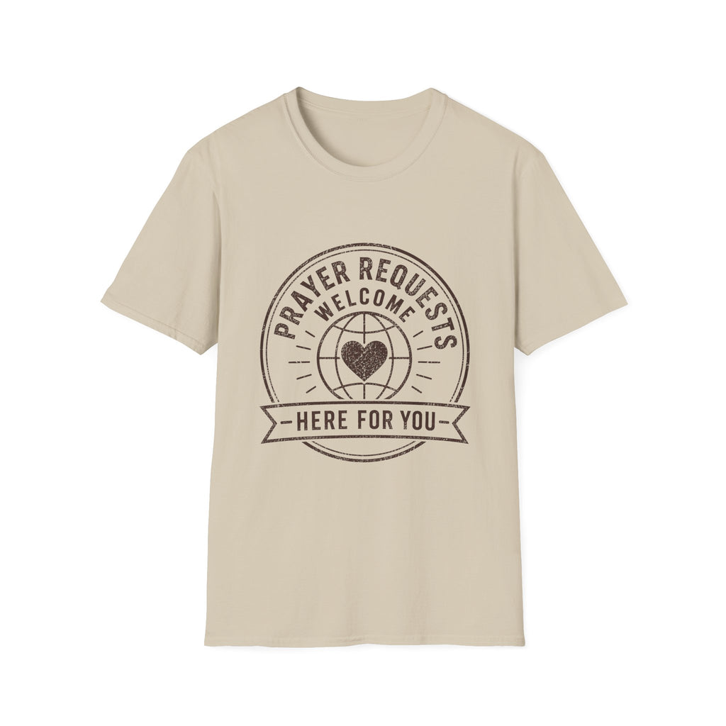 Prayer Request Welcome T-Shirt