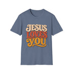 Jesus Loves You 70s T-Shirt